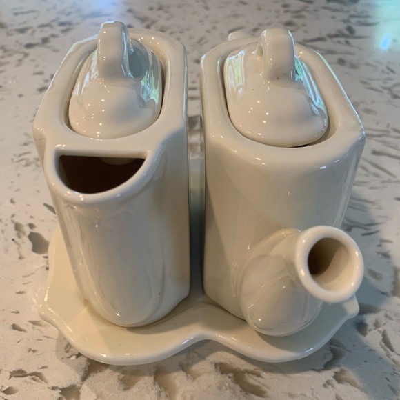 Restoration Hardware Ceramic Tea Set EUC - Picture 4 of 6